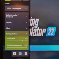 Filter Scherpstellen in de NVIDIA-overlay