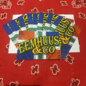 10 Stickers in een enveloppe