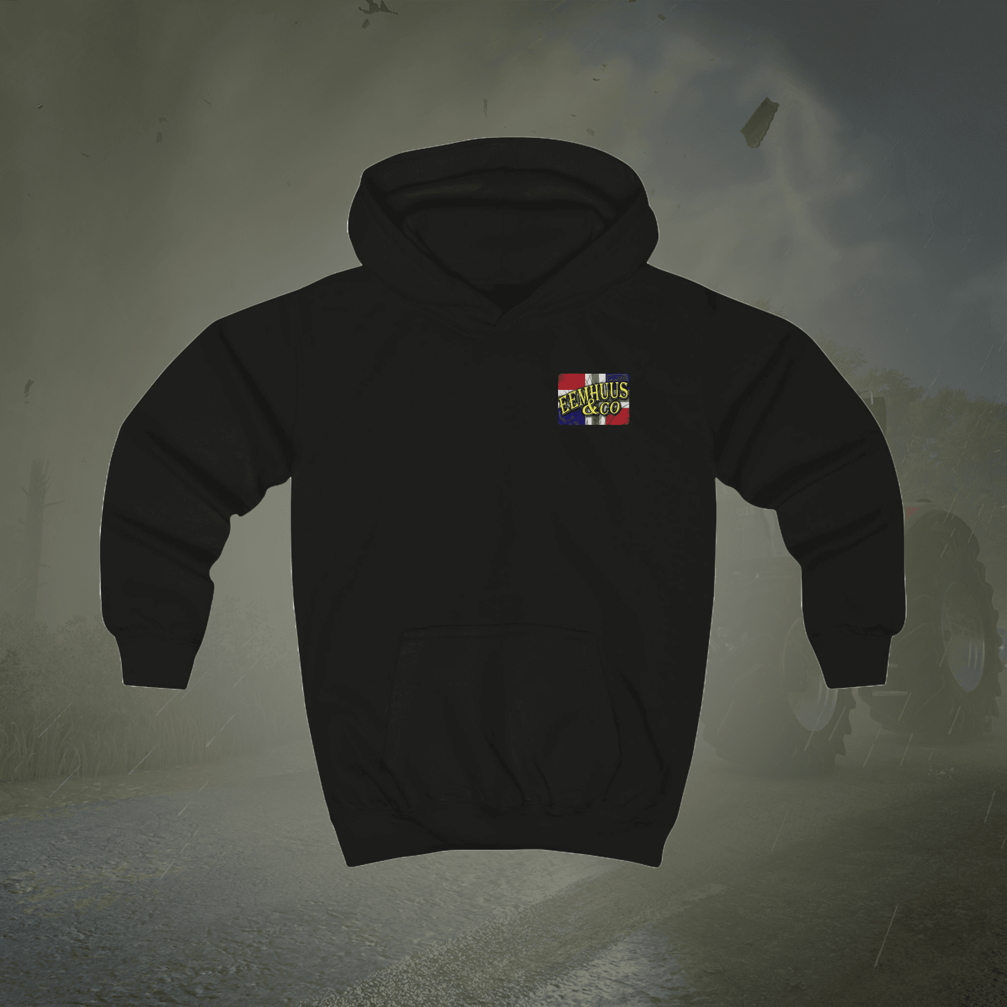 Eemhuus & Co Kids Hoodie - Zwart - Afbeelding 1